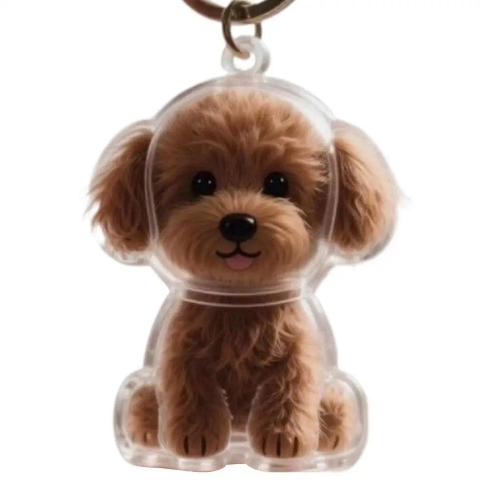 Pet Hair Keepsake Keychain | Personalized Pet Memorial & Souvenir | PetAura