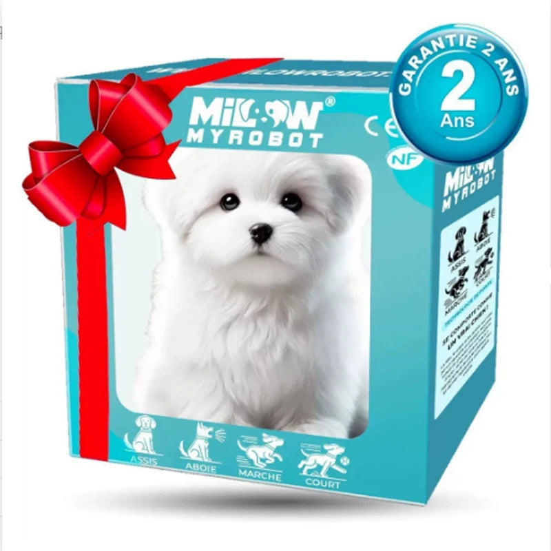 Interactive Robot Puppy Plush Toy: Walking & Barking Companion | PetAura