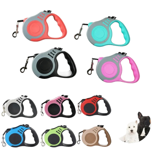 3/5M Pet Leash Pet Dog Automatic Telescopic Leash Cat Tractor Walking Dog Leash Dog Chain Pet Collars Dog Harness and Leash Set